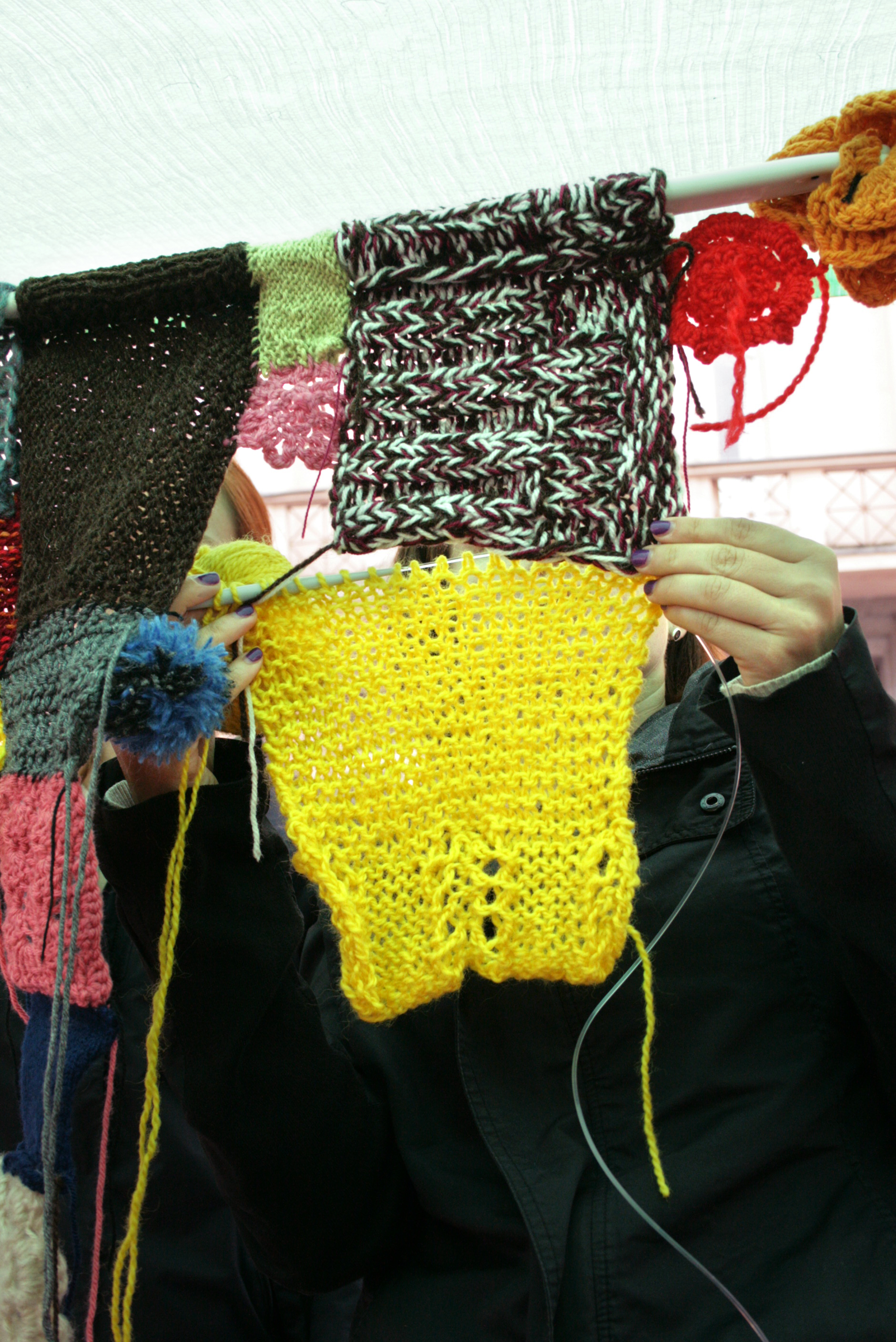 knitting at ZMJ14 7